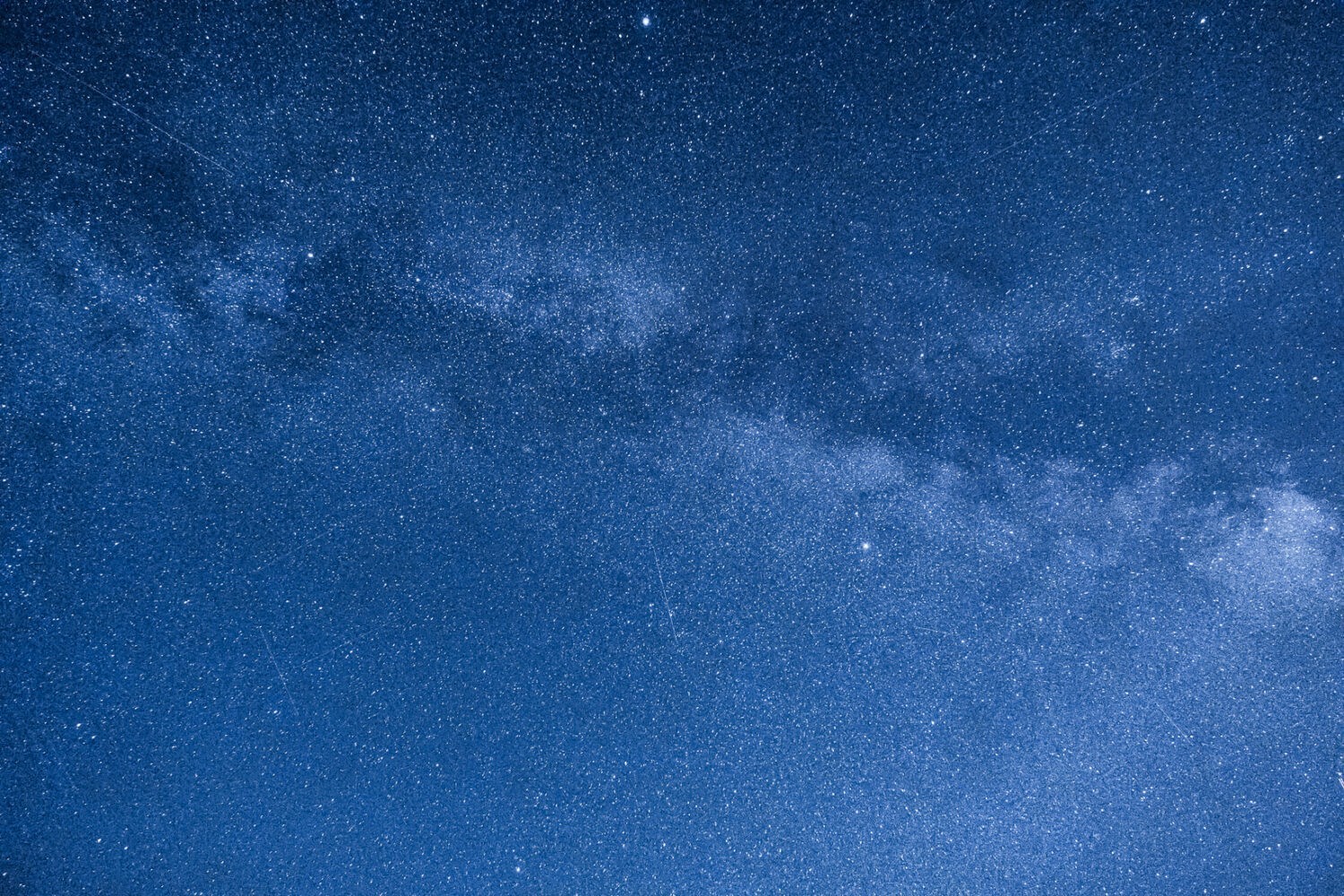 La voie lactée au-dessus de l'alpe d'huez